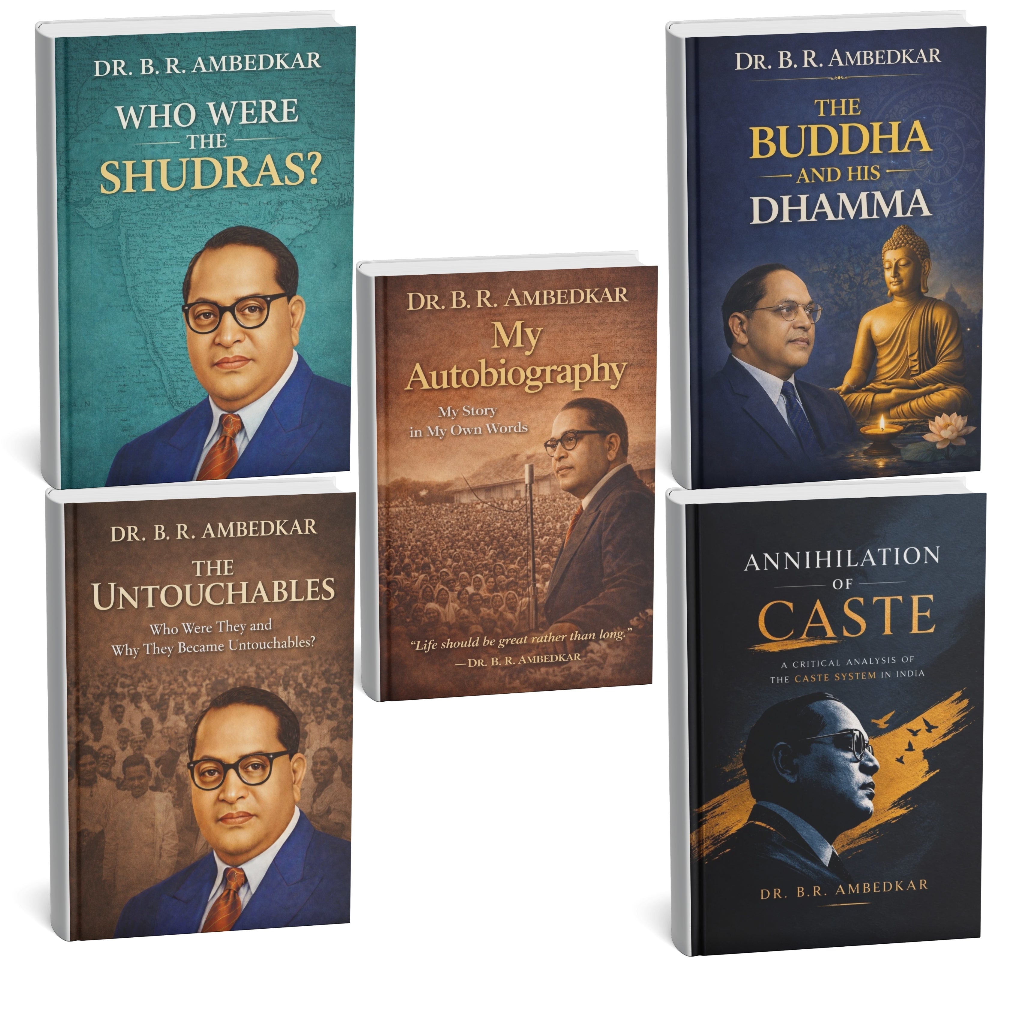 The Ambedkar Legacy Collection – Complete 5 Book Set